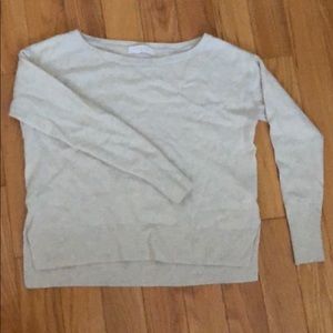 Everlane boat neck cashmere sweater